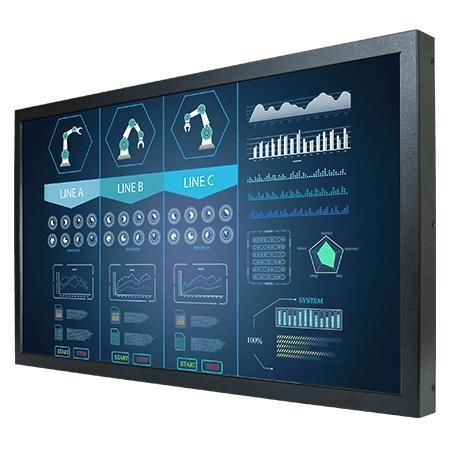 Monitor con touch screen resistivo - W24L100-CHA2TR - Winmate, Inc. - di visualizzazione / per macchina industrialie / per interfaccia HMI