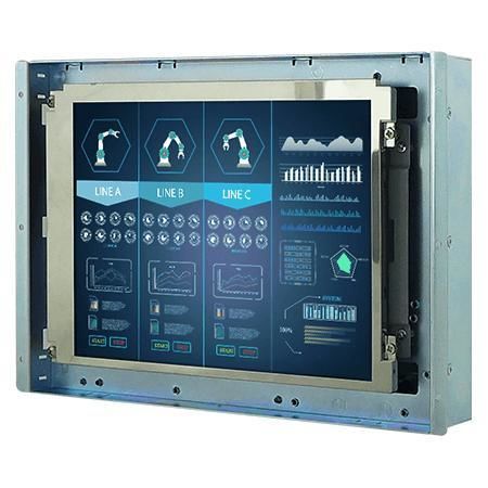Monitor LCD - R08L200-OFU1TR - Winmate, Inc. - con touch screen resistivo / 8.4" / 800 x 600