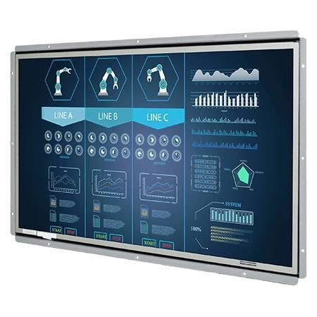 Monitor LCD - W18L100-OFA2HB - Winmate, Inc. - con touch screen resistivo / per interfaccia HMI / 18,5"