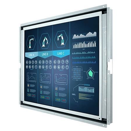 Monitor LCD - S17L500-OFA1HB - Winmate, Inc. - con touch screen resistivo / per punto vendita / per digital signage player