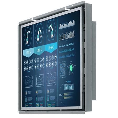 Monitor LCD - R19L300-OFM1 - Winmate, Inc. - con touch screen resistivo / per digital signage player / per interfaccia HMI