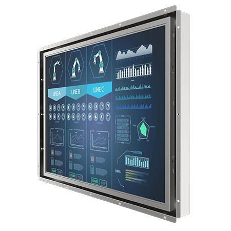 Monitor con touch screen resistivo - R21L100-OFM1 - Winmate, Inc. - per applicazioni mediche / per punto vendita / per digital signage player