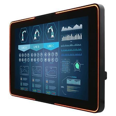 Monitor con touch screen multitouch - W10L100-PCH2LB - Winmate, Inc. - con touchs creen capacitivo PCAP / industriale / 10.1"