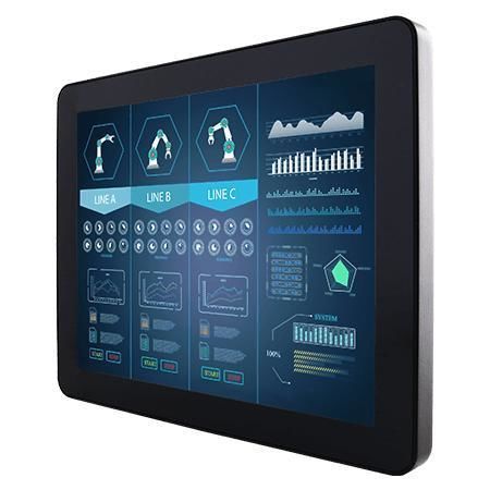 Monitor LCD - R10L100-PCT2(HB) - Winmate, Inc. - con touch screen multitouch / con touchs creen capacitivo PCAP / industriale