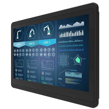 Monitor con touch screen multitouch - R15L100-EHC3 - Winmate, Inc. - a tecnologia capacitiva proiettata / per macchina industrialie / per interfaccia HMI