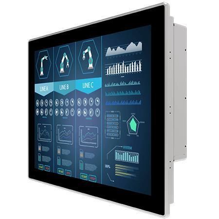 Monitor con touch screen multitouch - R19L300-PPA1HB - Winmate, Inc. - a tecnologia capacitiva proiettata / con touchs creen capacitivo PCAP / 19"