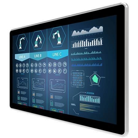 Monitor LCD - W22L100-PPA3 - Winmate, Inc. - con touch screen multitouch / a tecnologia capacitiva proiettata / industriale