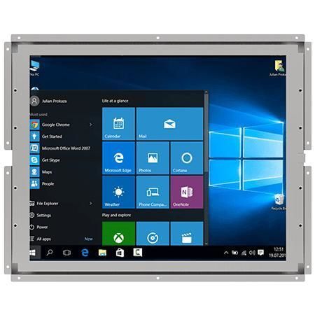 Panel PC con touch screen resistivo - R17IT3S-OFM1 - Winmate, Inc. - TFT LCD / 17" / Intel® Core™ i5-1135G7