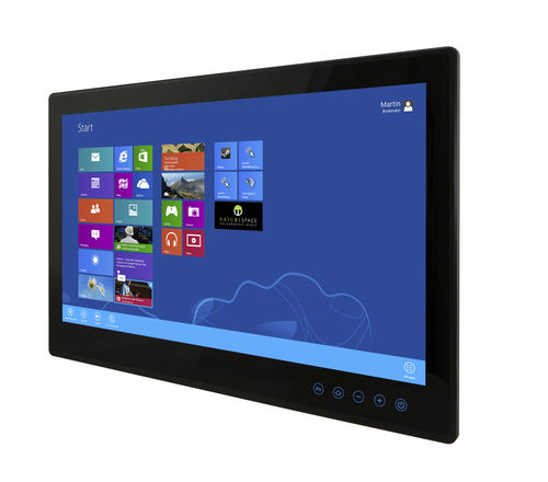 Panel PC con touch screen multitouch - W22IB3S-PCA3 - Winmate, Inc. - Intel® Celeron Bay Trail / 1920 x 1080 / senza ventole