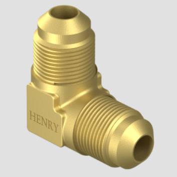 Raccordo per aria compressa - 3xx-xxxx series - Henry Technologies - filettato / a gomito / in ottone