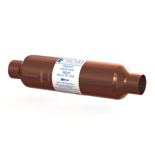 Valvola di ritegno a disco - F6xxx series - Henry Technologies - per controllo di flusso / in ottone / in rame