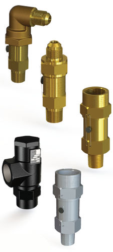 Valvola limitatrice di pressione per sistema di refrigerazione - 52xx, 56xx, 53xx series  - Henry Technologies - a fungo