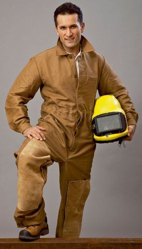 Tuta per sabbiatura - 605  - EKASTU Safety - da lavoro / in pelle / unisex