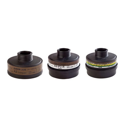 Filtro a gas - DIRIN 230 A2 compact - EKASTU Safety - a cartuccia / per maschera respiratoria / con raccordo a vite