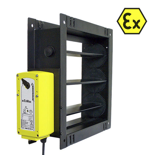 Attuatore per serrande elettrico - ExMax, RedMax, InMax - Rotork Schischek - a quarto di giro / ATEX / antideflagrante