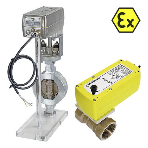 Attuatore per valvola elettrico - ExMax, RedMax, InMax - Rotork Schischek - a quarto di giro / 90° / ATEX