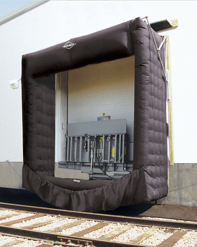 Portale di carico retrattile - Rail-Dox™ - Rite-Hite - flessibile / gonfiabile / calorifugo