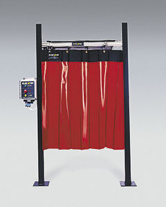 Tenda in tessuto - SlideAir™ - Rite-Hite - pieghevole / scorrevole