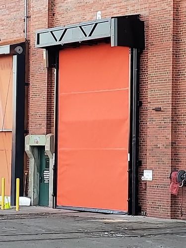 Serranda di grandi dimensioni - FasTrax® XL - Rite-Hite - ad avvolgimento / a motore / ad uso industriale