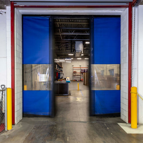 Serranda ad avvolgimento - SplitSecond™ - Rite-Hite - a motore / automatica / ad uso industriale