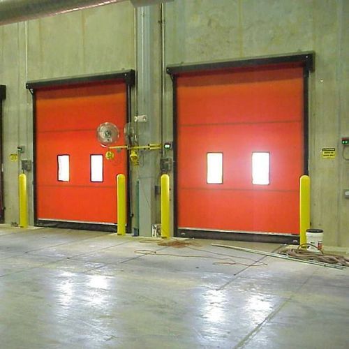 Serranda ad uso industriale - DOK-DOR&reg; - Rite-Hite - di grandi dimensioni / automatica / ad avvolgimento