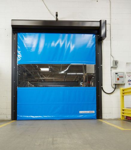 Porta ad avvolgimento - LiteSpeed® - Rite-Hite - in PVC / in polietilene / per l'industria agroalimentare