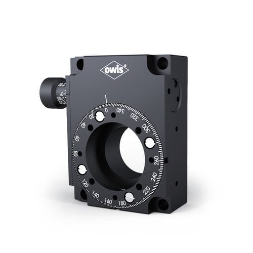 Piastra di posizionamento rotativa - DT 40-D25 - OWIS GmbH - manuale / 1 asse / di precisione