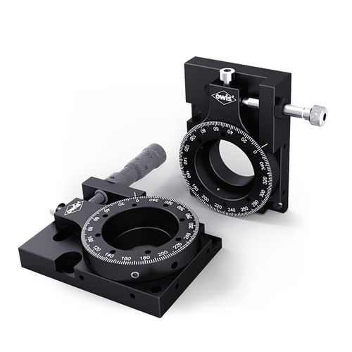 Piastra di posizionamento verticale - WV 40  - OWIS GmbH - rotativa / manuale / 1 asse