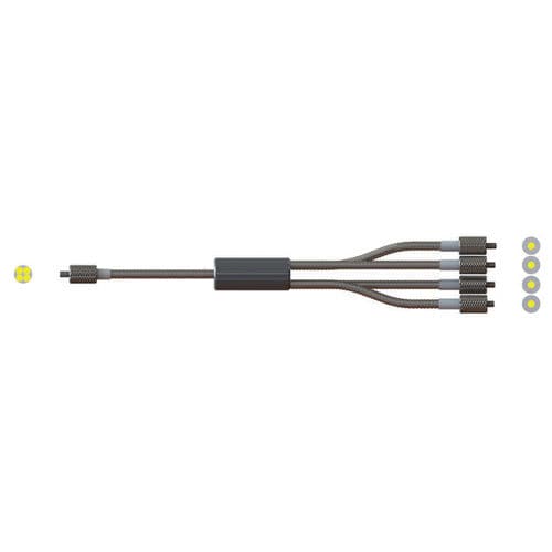 Cavo ripartitore di fibra ottica - FC4-UVIR200-2	 - Avantes - 5 derivazioni / flessibile