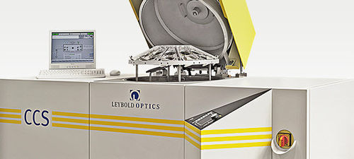 Macchina per deposizione assistita da un fascio di ioni - CCS series - Bühler Leybold Optics - di film sottili / sottovuoto / per lenti oftalmiche