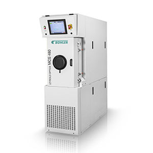 Macchina per deposizione di film sottili - MCS - Bühler Leybold Optics - sottovuoto / per lenti oftalmiche