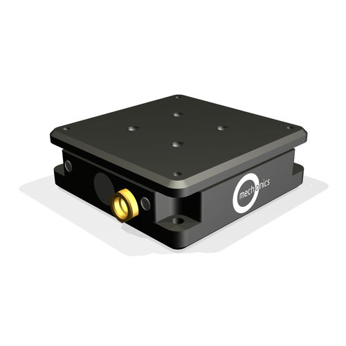 Piastra di posizionamento lineare - DS30 - mechOnics ag - piezoelettrica / manuale / monoassiale