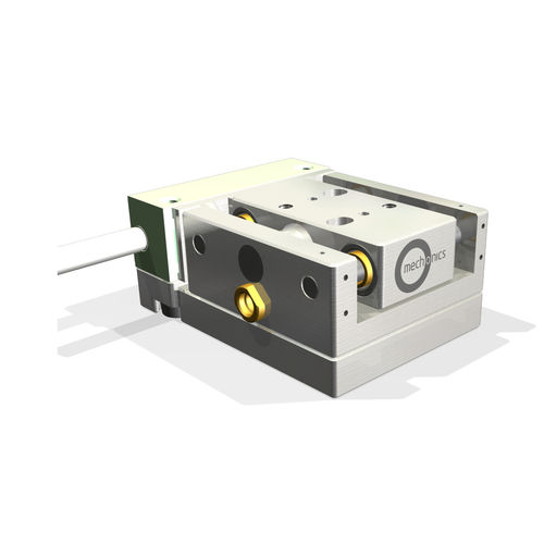 Piastra di posizionamento lineare - MS30 - mechOnics ag - a motore / multiasse / vuoto-compatibile