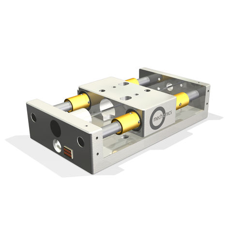 Piastra di posizionamento lineare - MS30 - mechOnics ag - piezoelettrica / multiasse / con cuscinetto a sfere