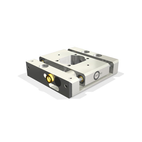 Piastra di posizionamento lineare - MS38 - mechOnics ag - piezoelettrica / monoassiale / in miniatura