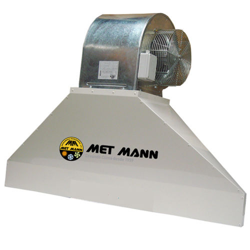 Cortina d'aria calda - VIS MANN - MET MANN - orizzontale / per porta industriale / modulare