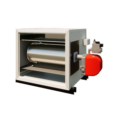 Generatore di aria calda stazionario - TEC series - MET MANN - a gas / a gasolio / con camino