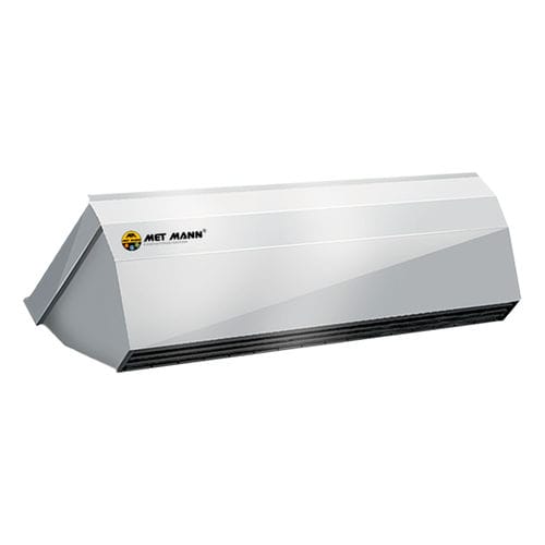 Cortina d'aria ambiente - GUARD PRO - MET MANN - verticale / con montaggio a soffitto / da parete
