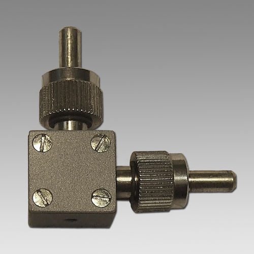 Adattatore idraulico per fibra ottica - Optocon AG - SMA / gomito a 90°