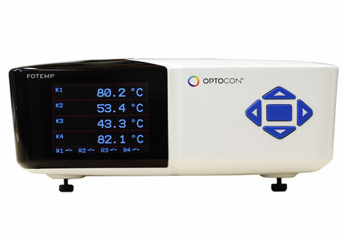 Termometro in fibra ottica - FOTEMP1-4 - Optocon AG - digitale / da tavolo / industriale