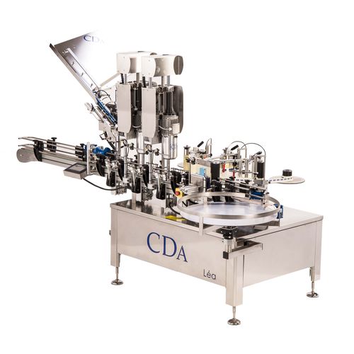 Etichettatrice automatica - Lea - CDA - per bottiglie / per applicazione laterale / per l'industria vinicola