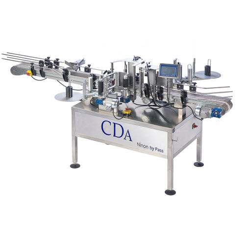 Etichettatrice automatica - Ninon By Pass - CDA - per prodotti chimici / per bottiglie / per applicazione laterale