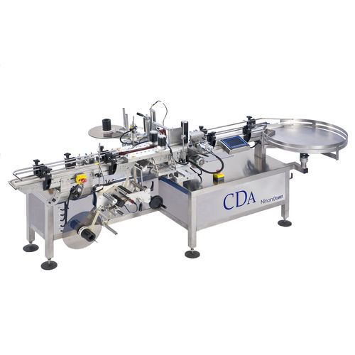 Etichettatrice automatica - Ninon Down - CDA - per prodotti chimici / per secchi / per bottiglie