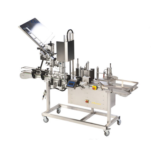 Etichettatrice automatica - Essentiel - CDA - per bottiglie / per applicazione laterale / per l'industria vinicola