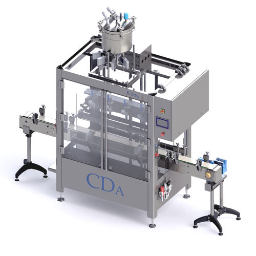 Riempitrice automatica - K-Line S - CDA - per bottiglie / per flaconi / per prodotti fitosanitari