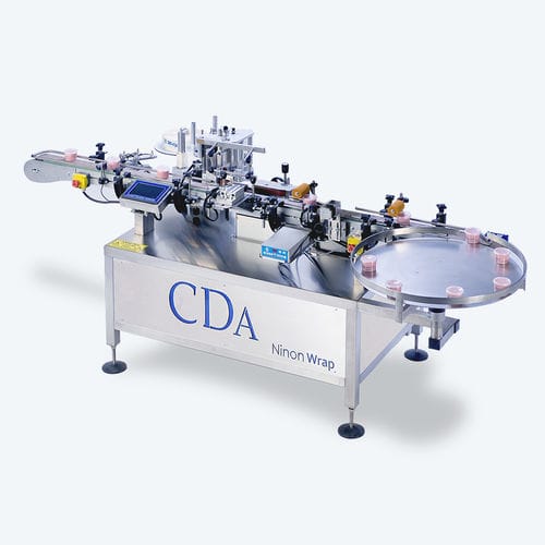 Etichettatrice automatica - Ninon Wrap - CDA - per prodotti chimici / per bottiglie / per applicazione laterale