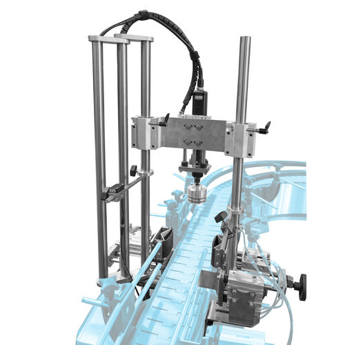 Tappatrice avvitatrice in linea - VS 400 - CDA - automatica / per l'industria agroalimentare / per l'industria chimica