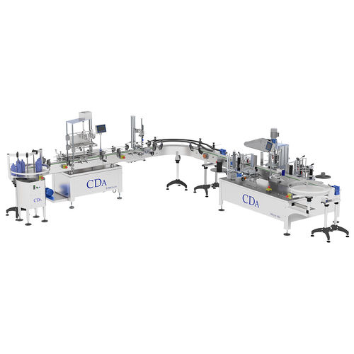 riempitrice tappatrice etichettatrice automatica - CDA