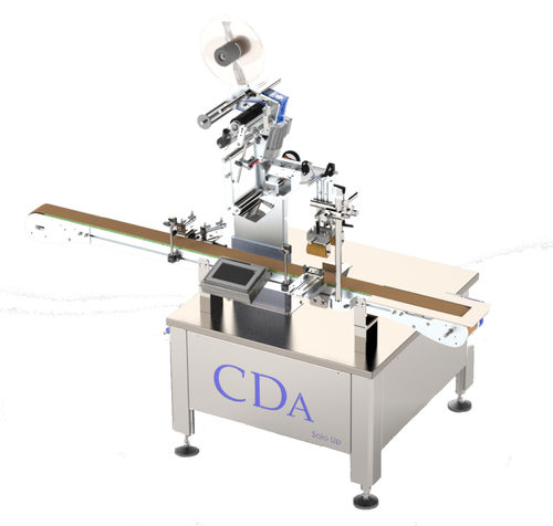 Etichettatrice automatica - Solo Up - CDA - per bottiglie / per vasetti / per secchi