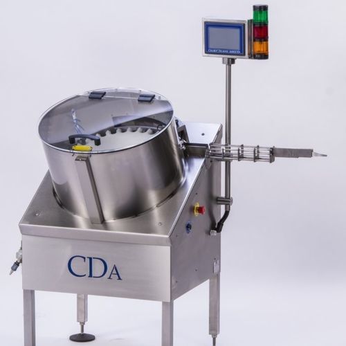 Riordinatore di bottiglia lineare - CDA - industriale / per l'industria cosmetica / per l'industria agroalimentare